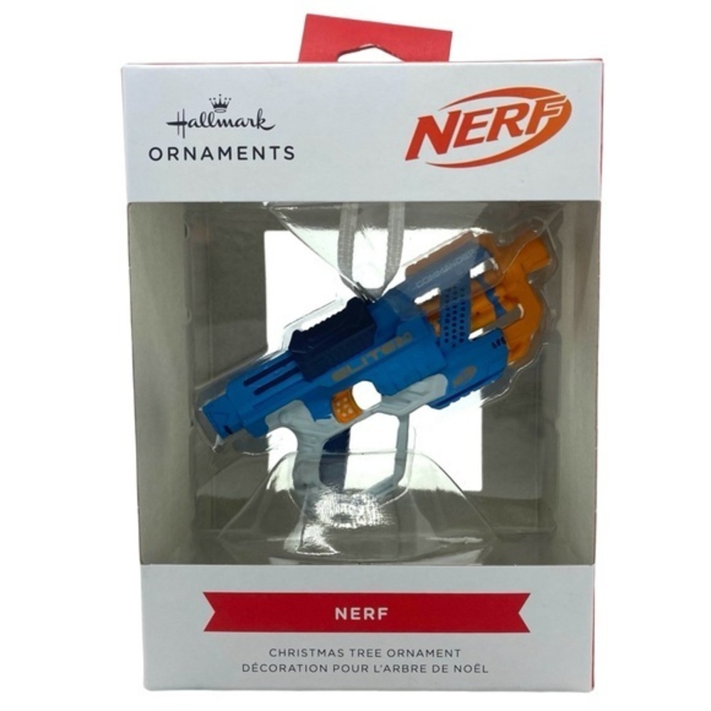 Hallmark Hasbro Nerf Elite 2.0 Commander Christmas Ornament New